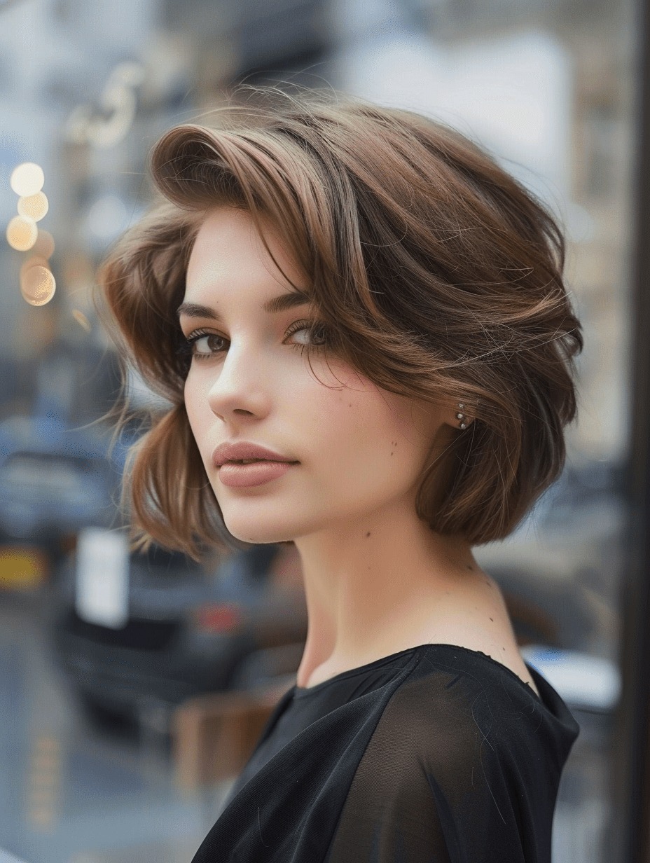 20 Kurzhaarschnitte, die das Gesicht betonen: Schmeichelhafte Frisuren für runde Gesichter