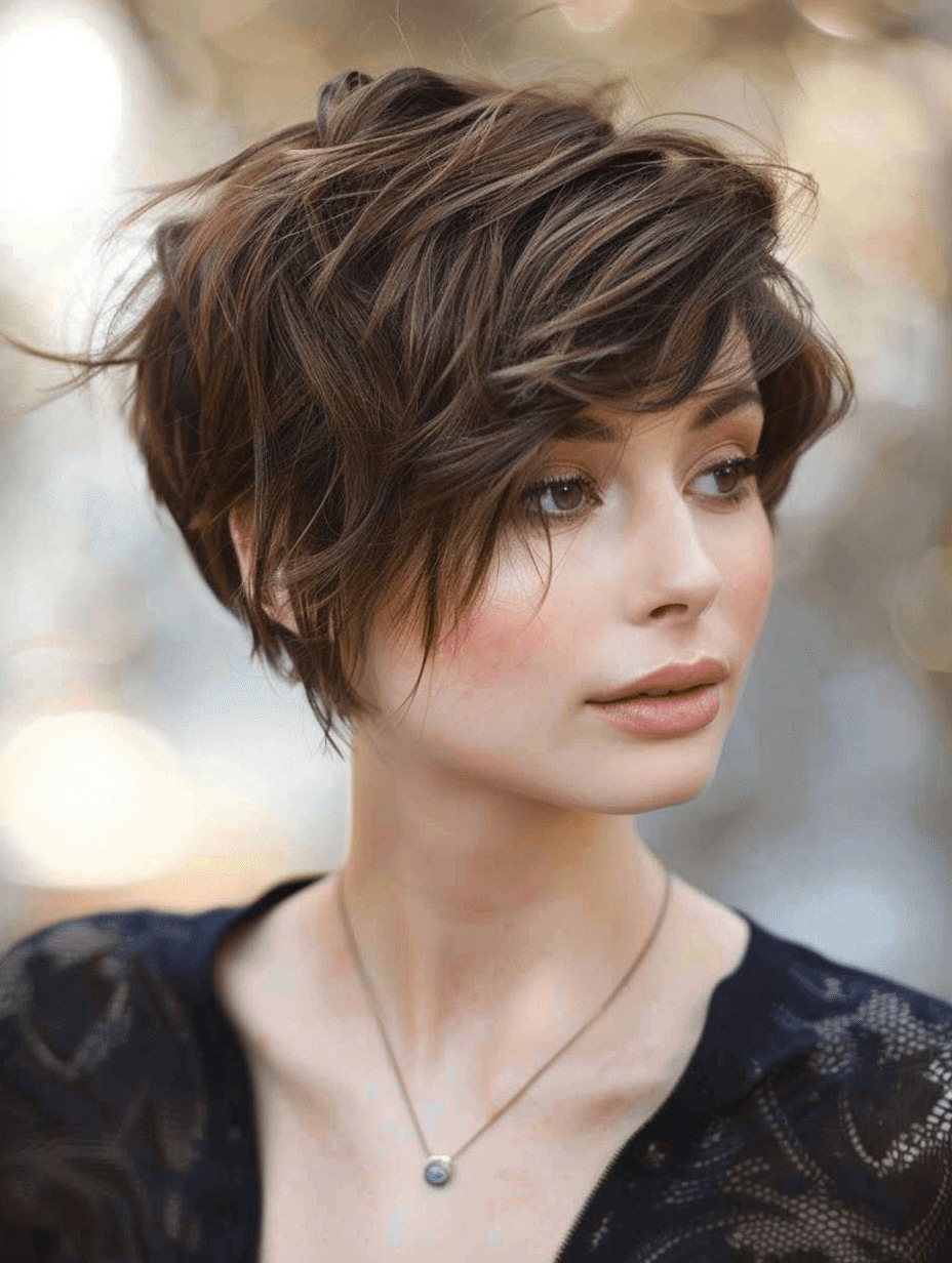 20 Kurzhaarschnitte, die das Gesicht betonen: Schmeichelhafte Frisuren für runde Gesichter