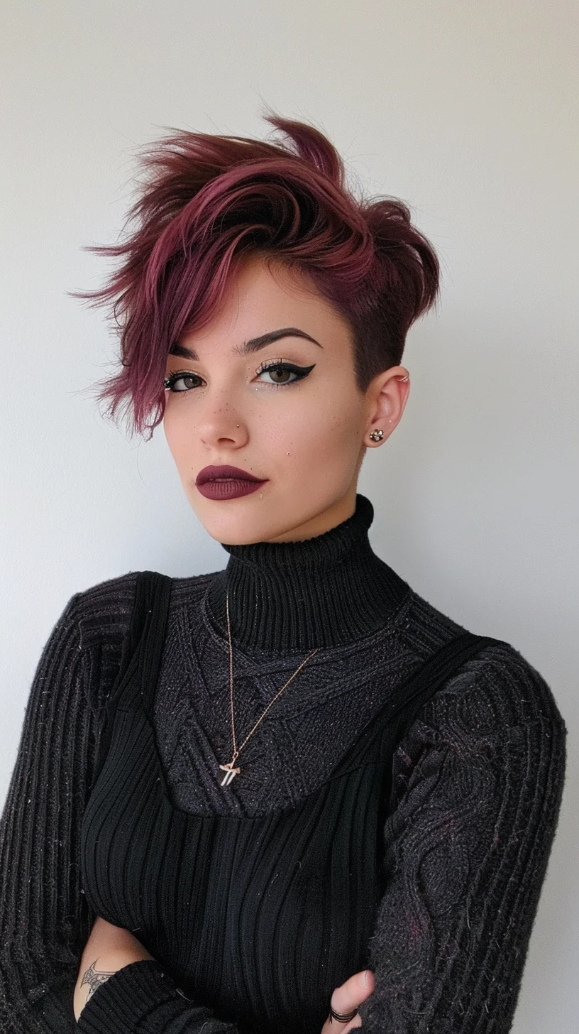 Wie man eine Undercut-Frisur für Frauen kreiert und stylt