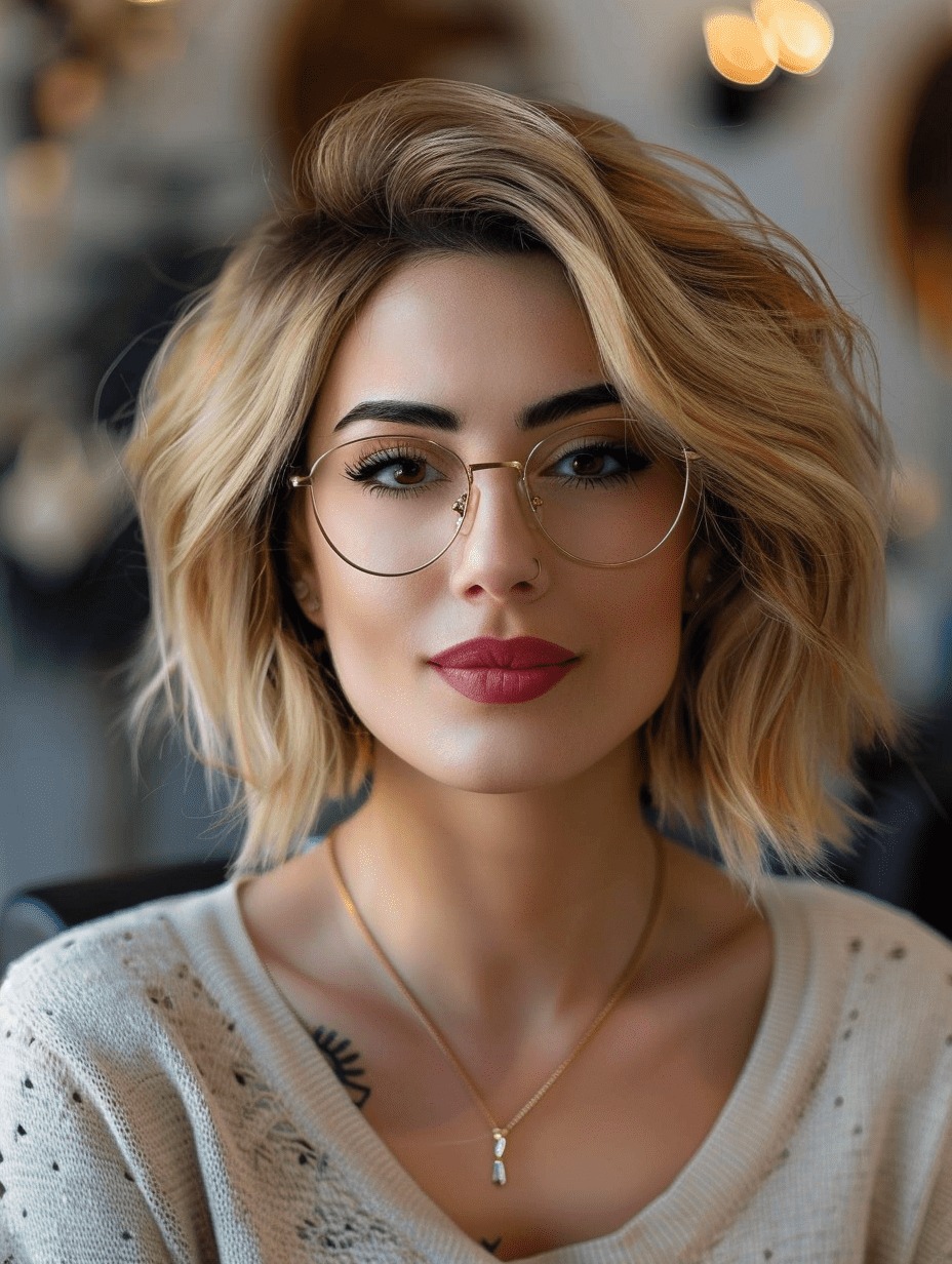 20 Kurzhaarschnitte, die das Gesicht betonen: Schmeichelhafte Frisuren für runde Gesichter