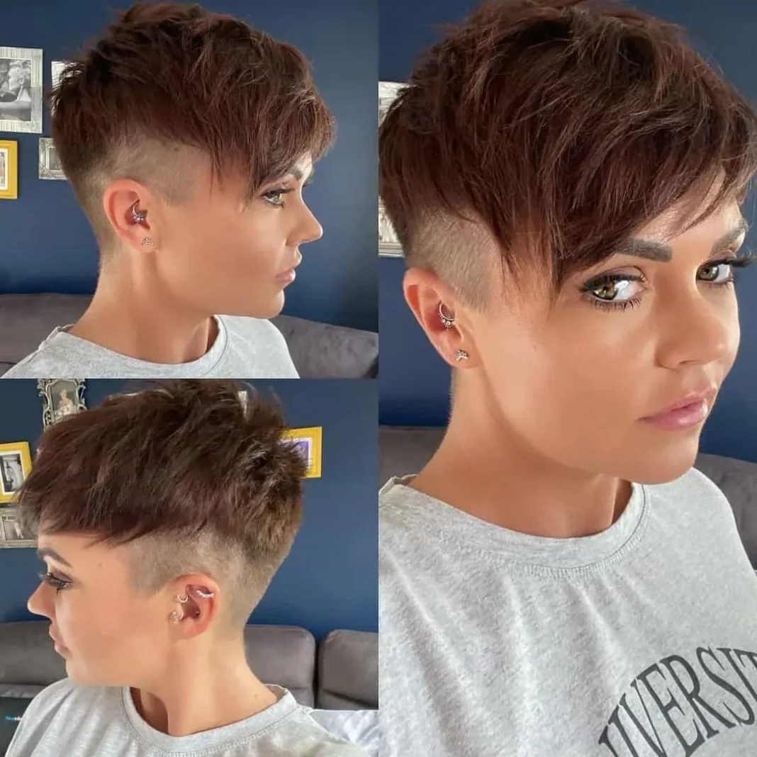 Wie man eine Undercut-Frisur für Frauen kreiert und stylt