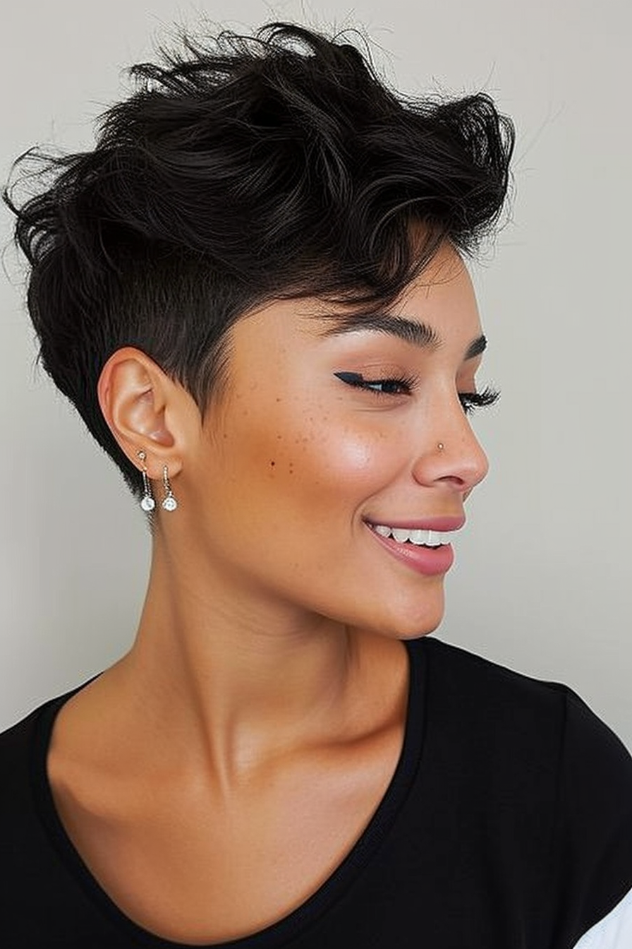 Peppige Kurzhaarfrisuren: 20 Schnitte für einen Auffälligen Look