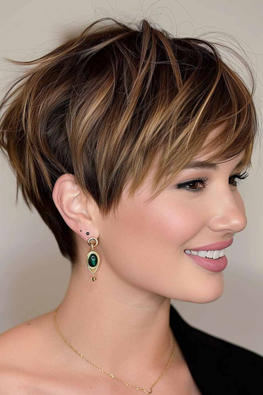 Peppige Kurzhaarfrisuren: 20 Schnitte für einen Auffälligen Look