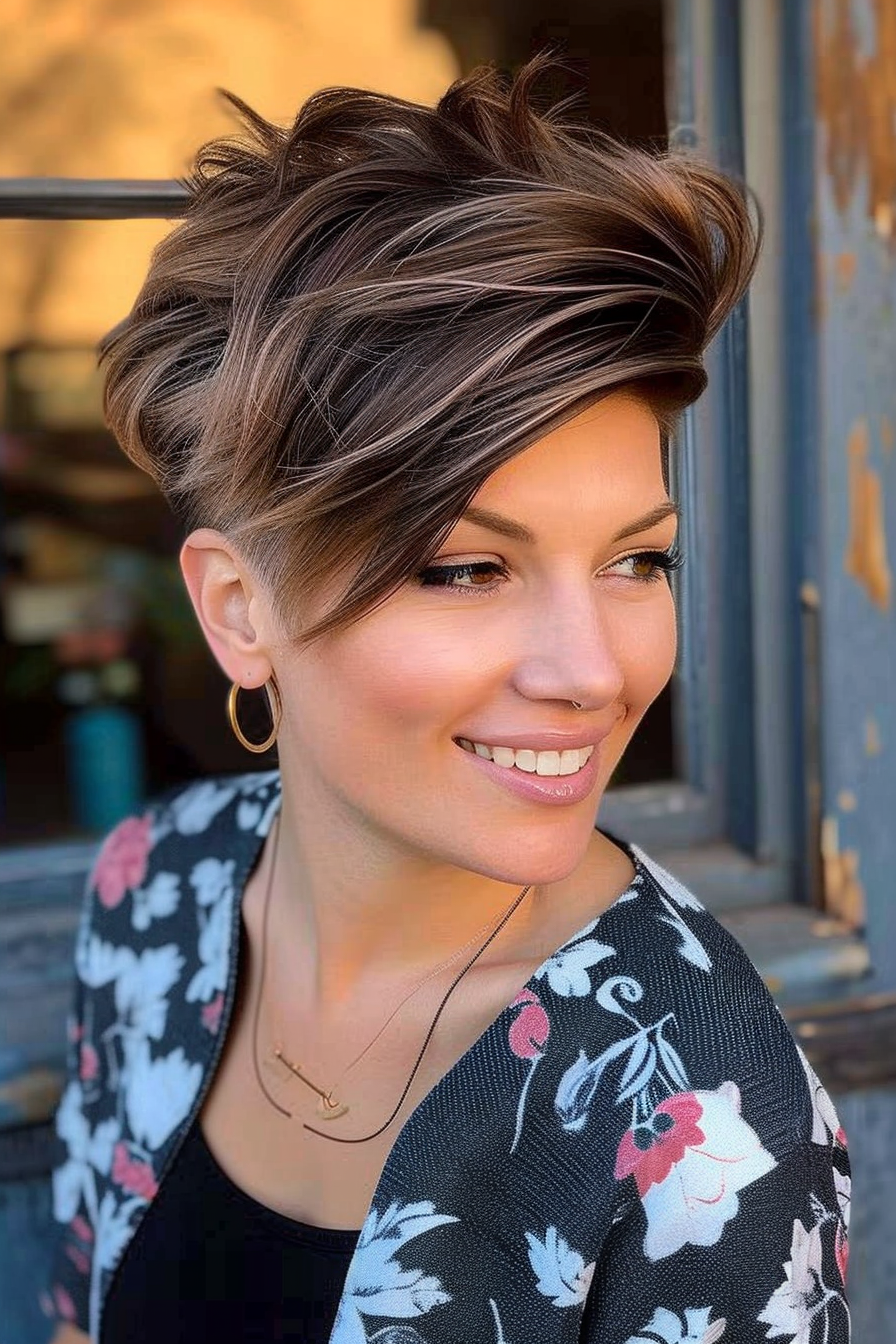 Peppige Kurzhaarfrisuren: 20 Schnitte für einen Auffälligen Look