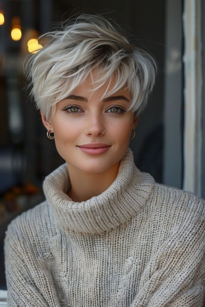 25 kurze Pixie-Haarschnitte 2025: Trends für Frauen mit feinem, dickem, glattem oder lockigem Haar