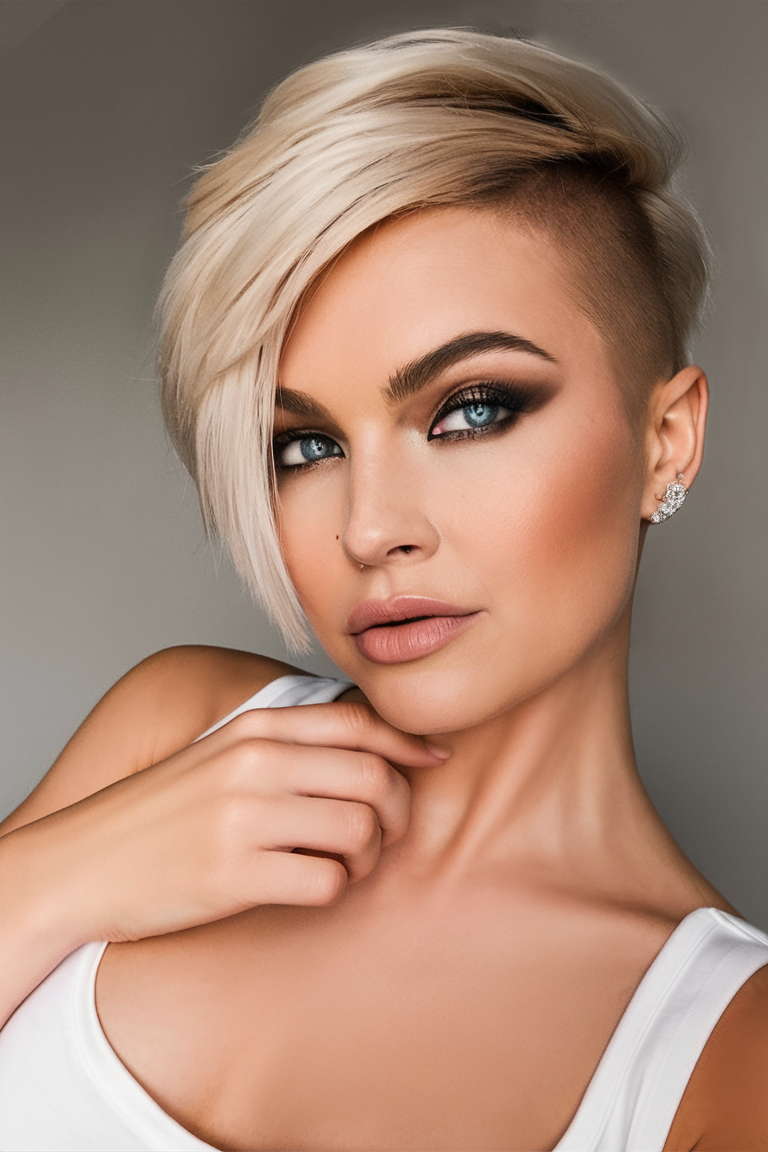 20 Ideen für asymmetrische Pixie-Schnitte: Coole Frisuren für 2025