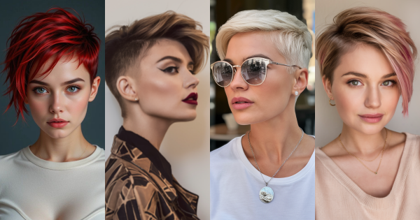 20 Ideen für asymmetrische Pixie-Schnitte: Coole Frisuren für 2025