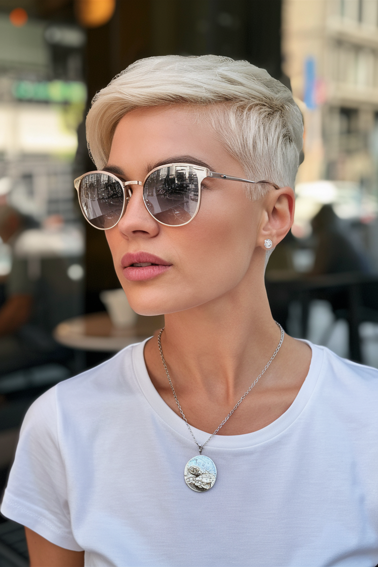 20 Ideen für asymmetrische Pixie-Schnitte: Coole Frisuren für 2025