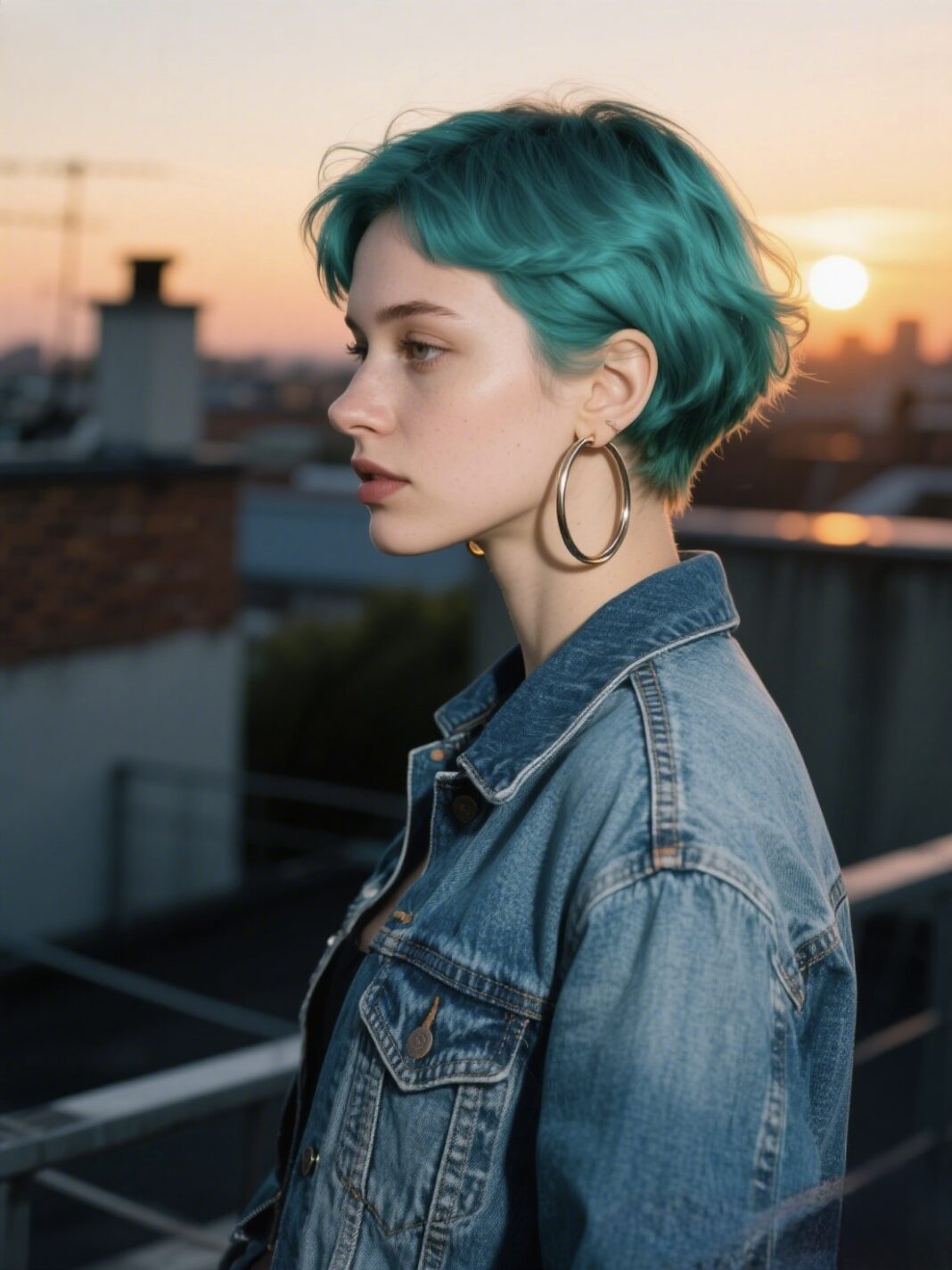 Mit Kurzhaarfrisuren entdecken wir die Welt. Glitzernd und aufregend.