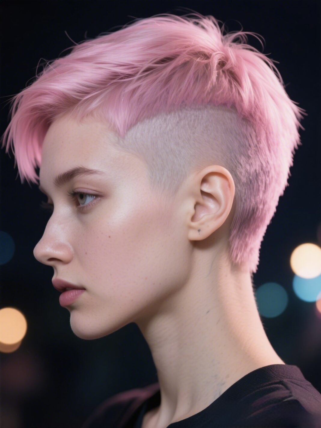 Mit Kurzhaarfrisuren entdecken wir die Welt. Glitzernd und aufregend.