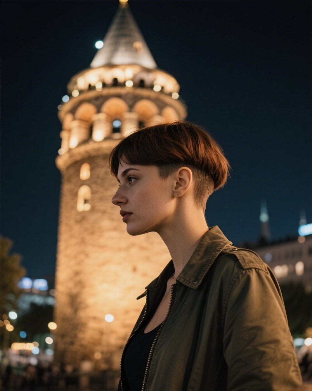 Mit Kurzhaarfrisuren entdecken wir die Welt. Glitzernd und aufregend.