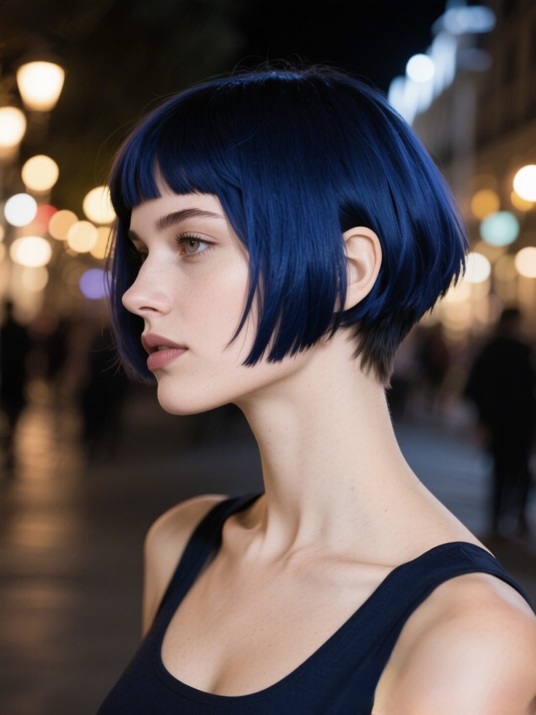 Mit Kurzhaarfrisuren entdecken wir die Welt. Glitzernd und aufregend.