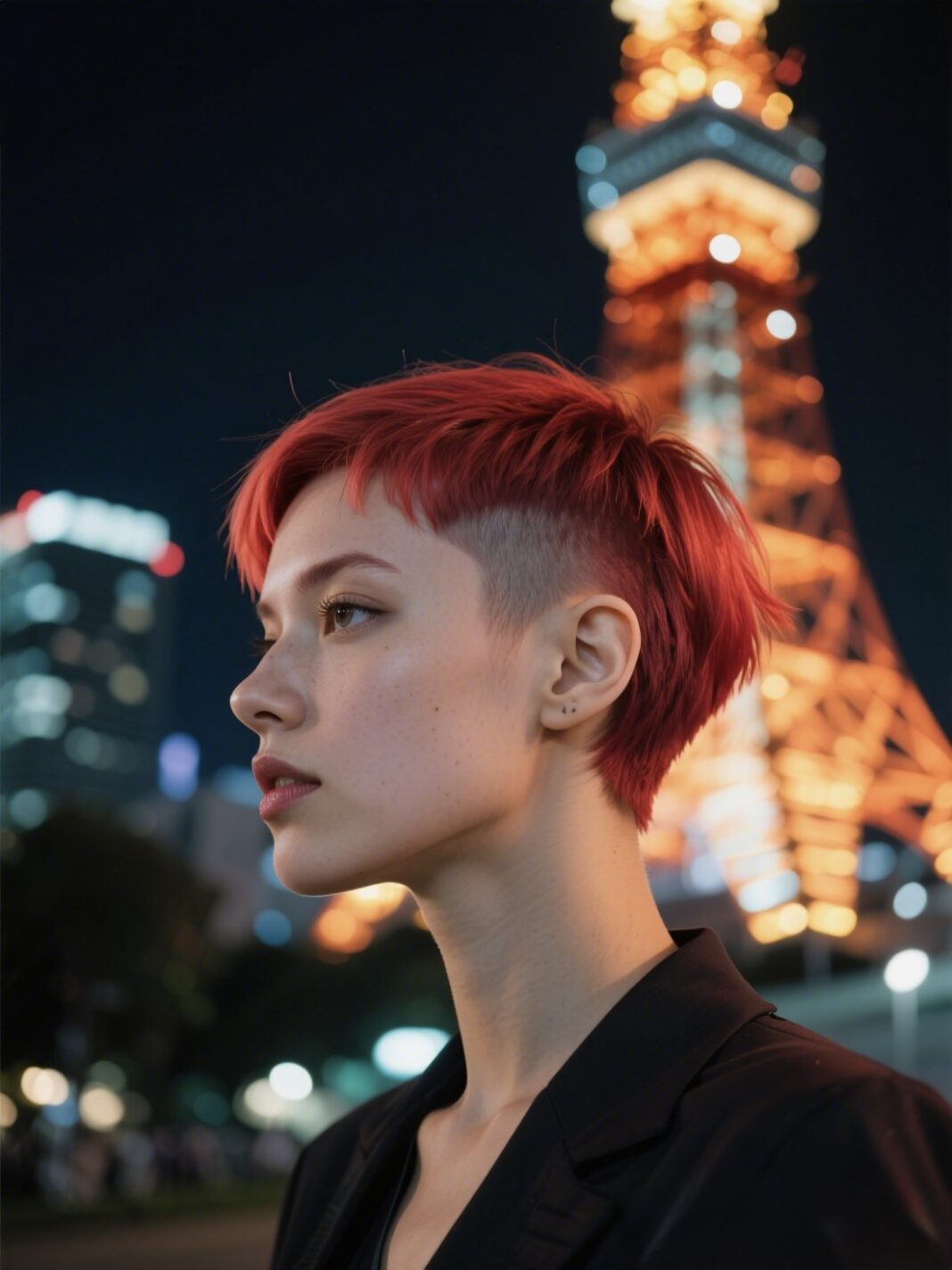 Mit Kurzhaarfrisuren entdecken wir die Welt. Glitzernd und aufregend.
