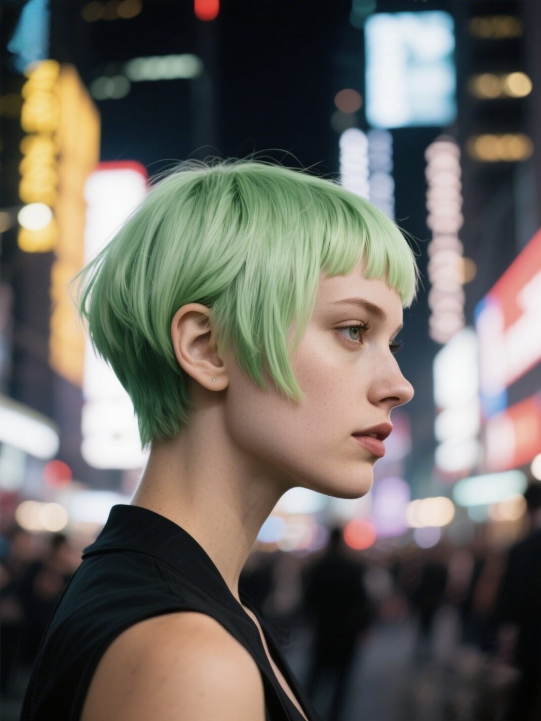 Mit Kurzhaarfrisuren entdecken wir die Welt. Glitzernd und aufregend.