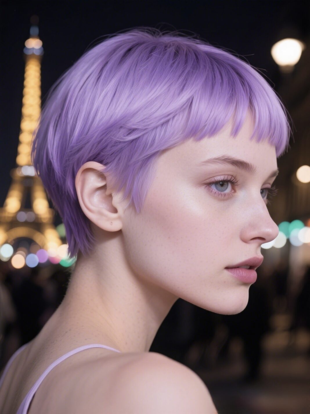 Mit Kurzhaarfrisuren entdecken wir die Welt. Glitzernd und aufregend.