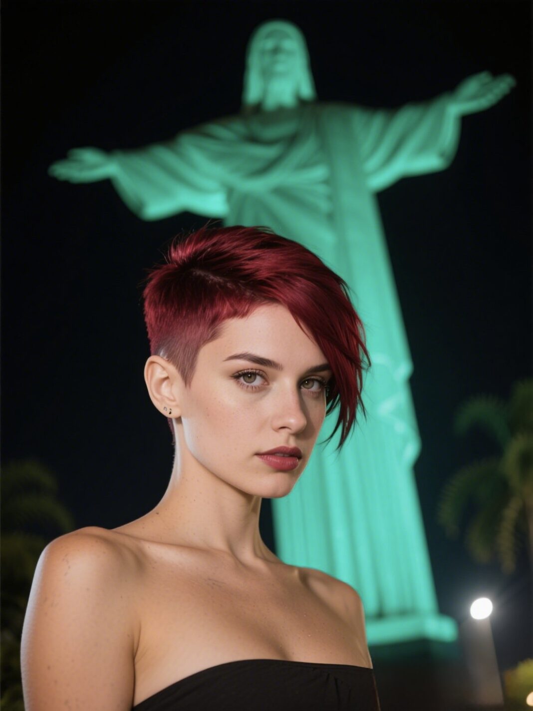 Mit Kurzhaarfrisuren entdecken wir die Welt. Glitzernd und aufregend.