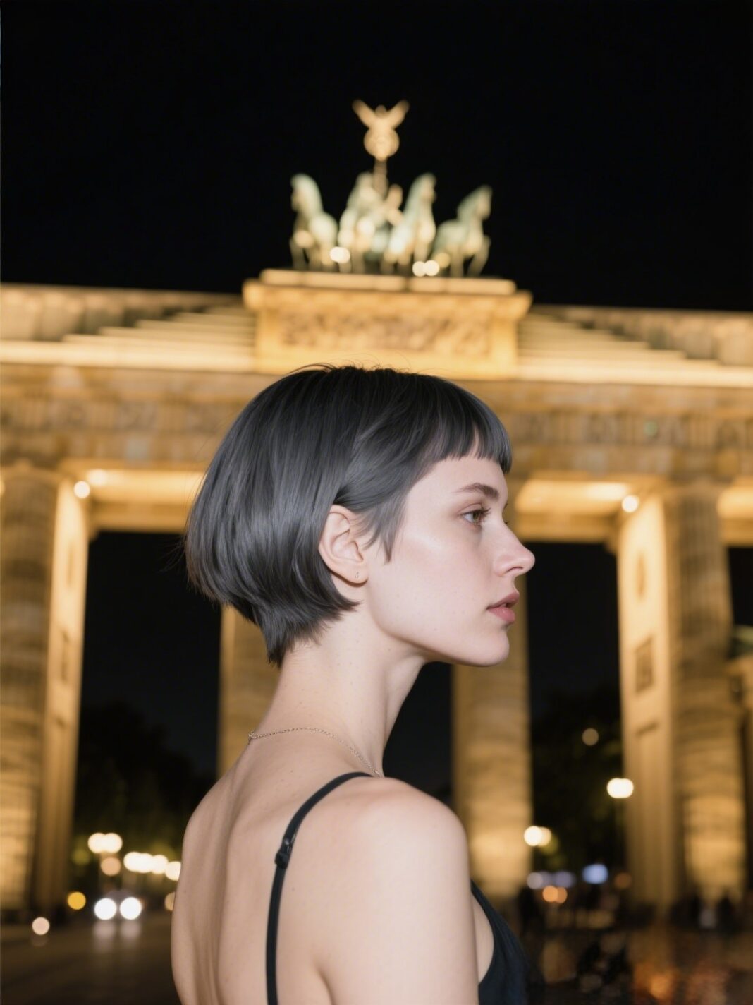 Mit Kurzhaarfrisuren entdecken wir die Welt. Glitzernd und aufregend.