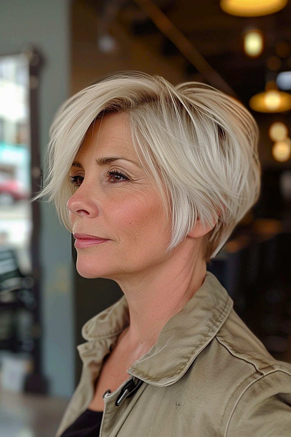 Schicke kurze Bob-Frisuren mit Schichten, die Sie 2025 ausprobieren sollten