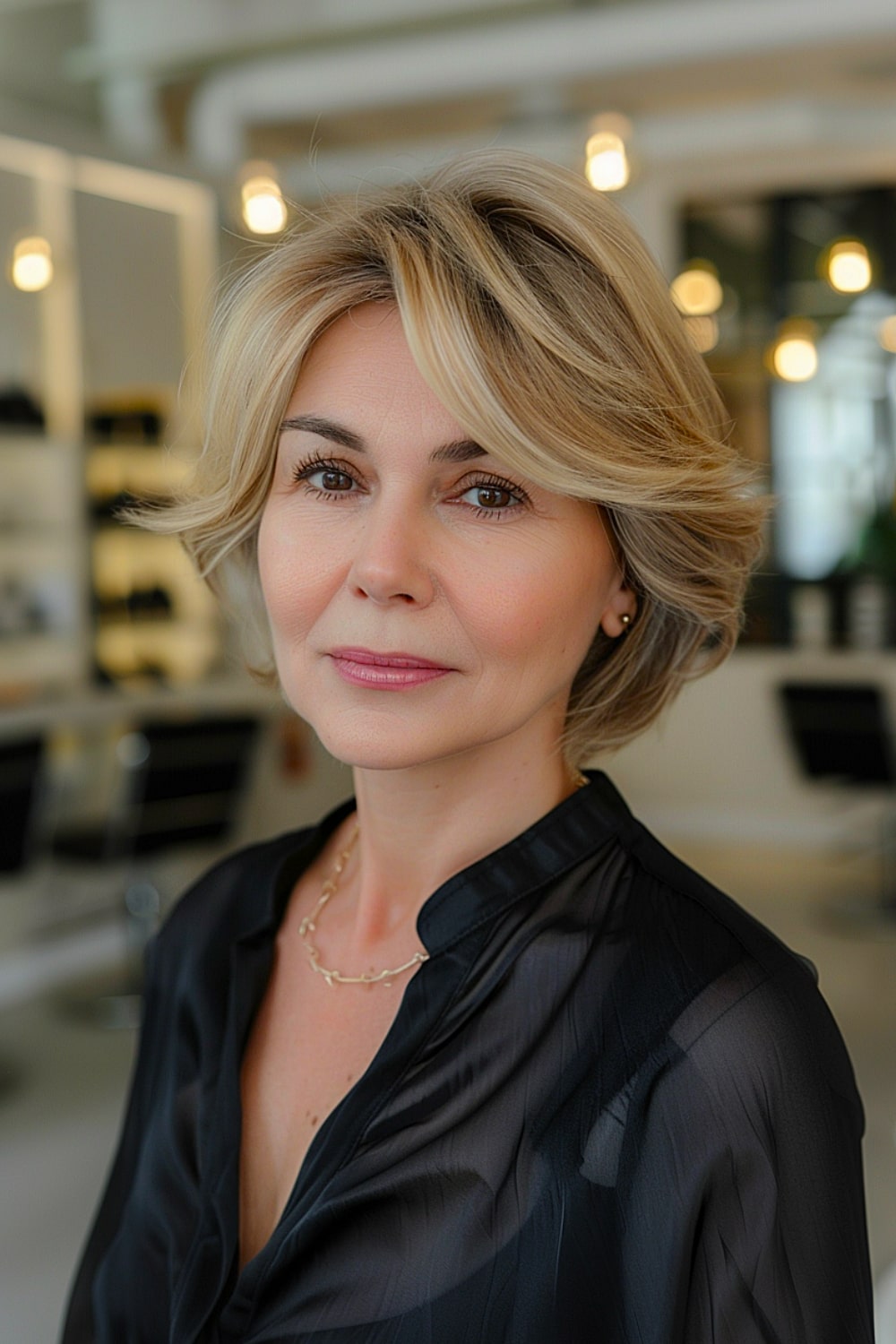 Schicke kurze Bob-Frisuren mit Schichten, die Sie 2025 ausprobieren sollten