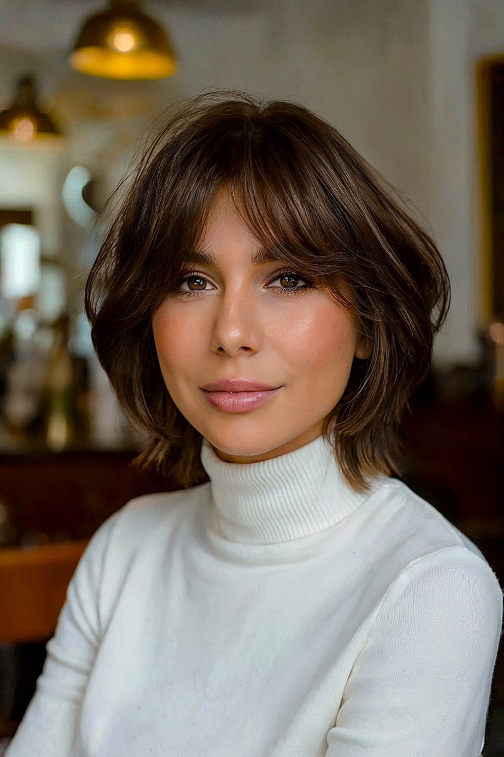 Schicke kurze Bob-Frisuren mit Schichten, die Sie 2025 ausprobieren sollten