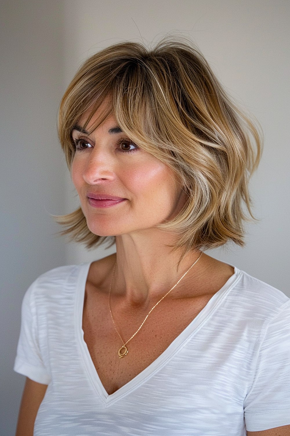 Schicke kurze Bob-Frisuren mit Schichten, die Sie 2025 ausprobieren sollten