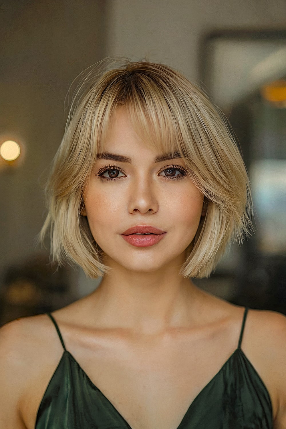Schicke kurze Bob-Frisuren mit Schichten, die Sie 2025 ausprobieren sollten