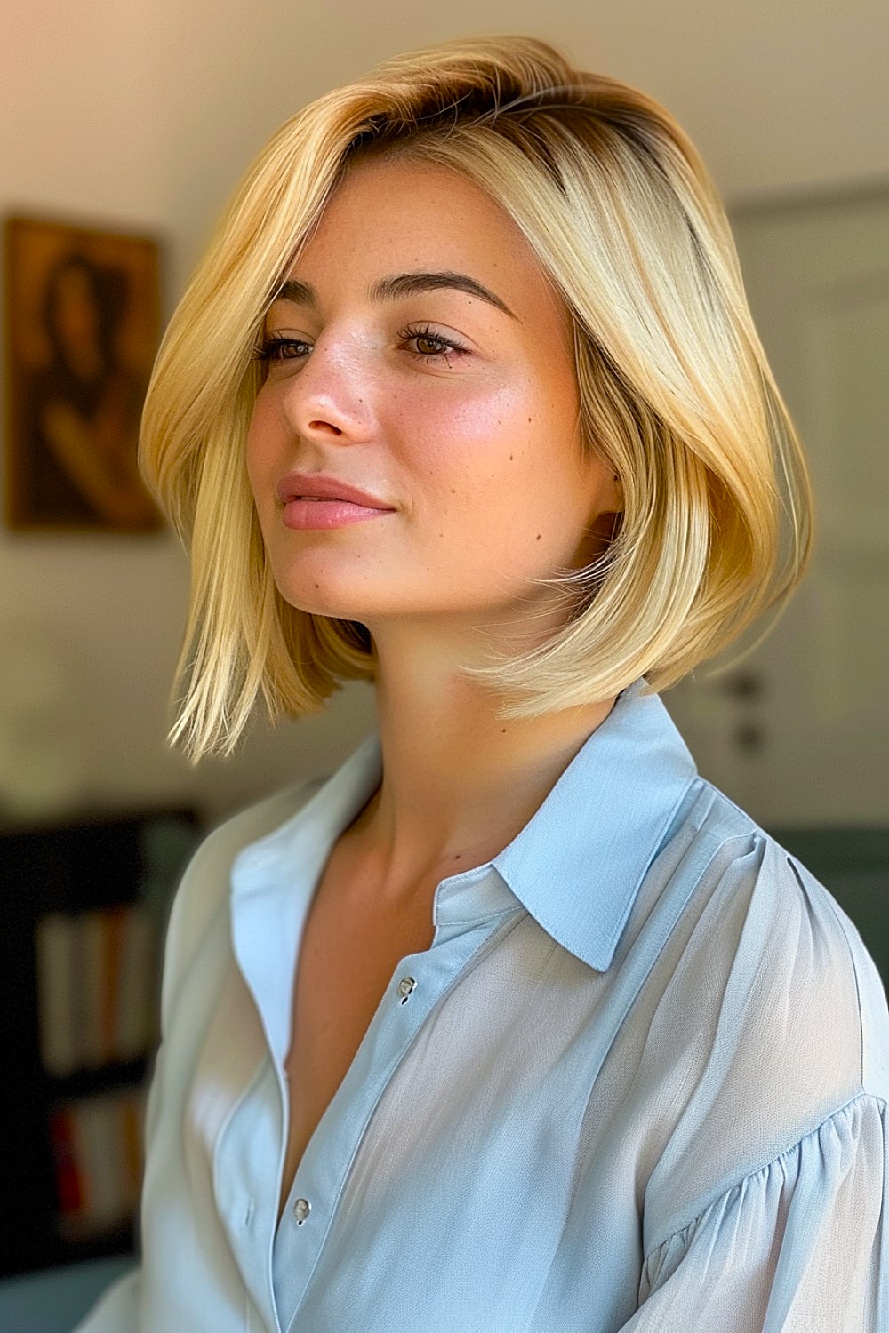 Schicke kurze Bob-Frisuren mit Schichten, die Sie 2025 ausprobieren sollten