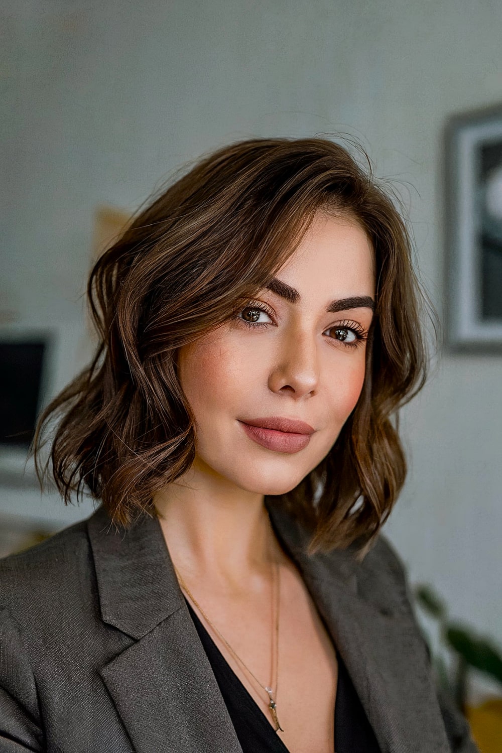 Schicke kurze Bob-Frisuren mit Schichten, die Sie 2025 ausprobieren sollten
