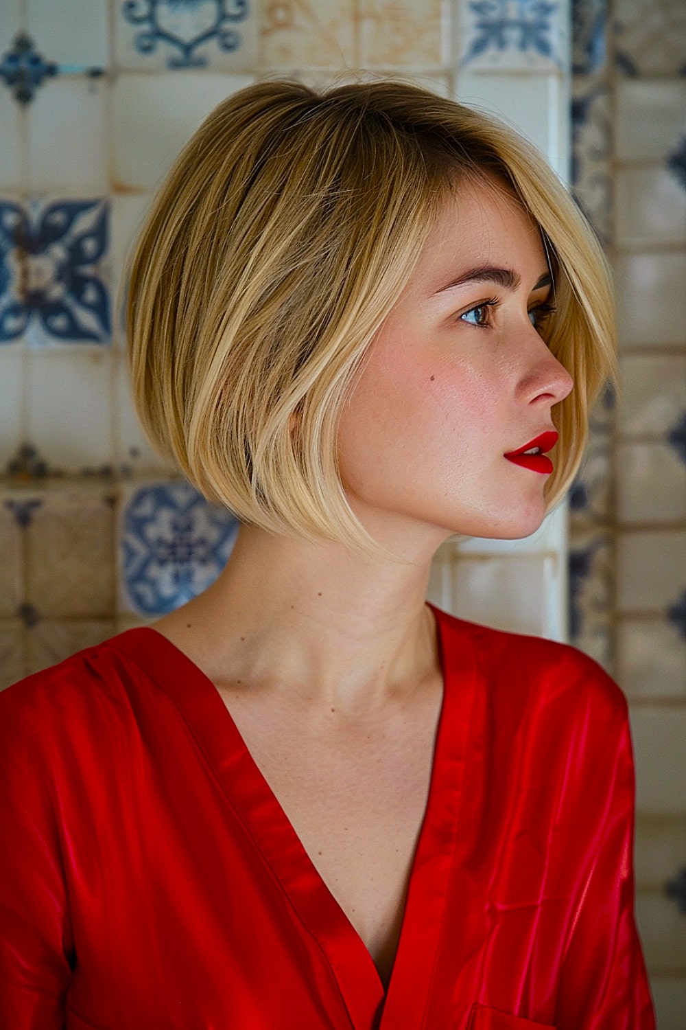 Schicke kurze Bob-Frisuren mit Schichten, die Sie 2025 ausprobieren sollten