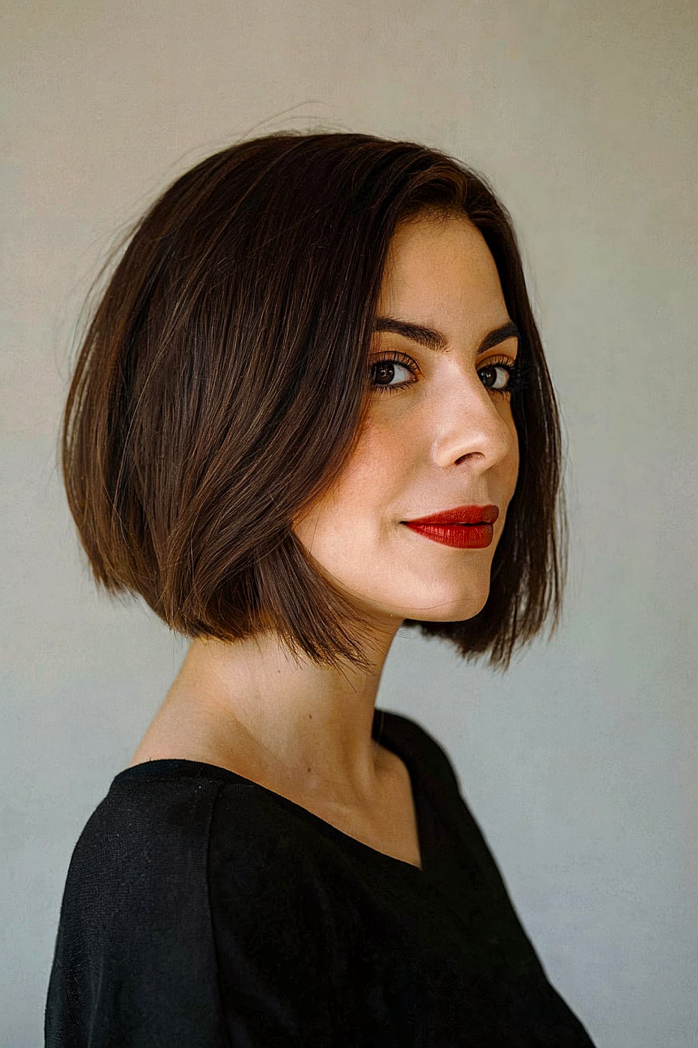 Schicke kurze Bob-Frisuren mit Schichten, die Sie 2025 ausprobieren sollten