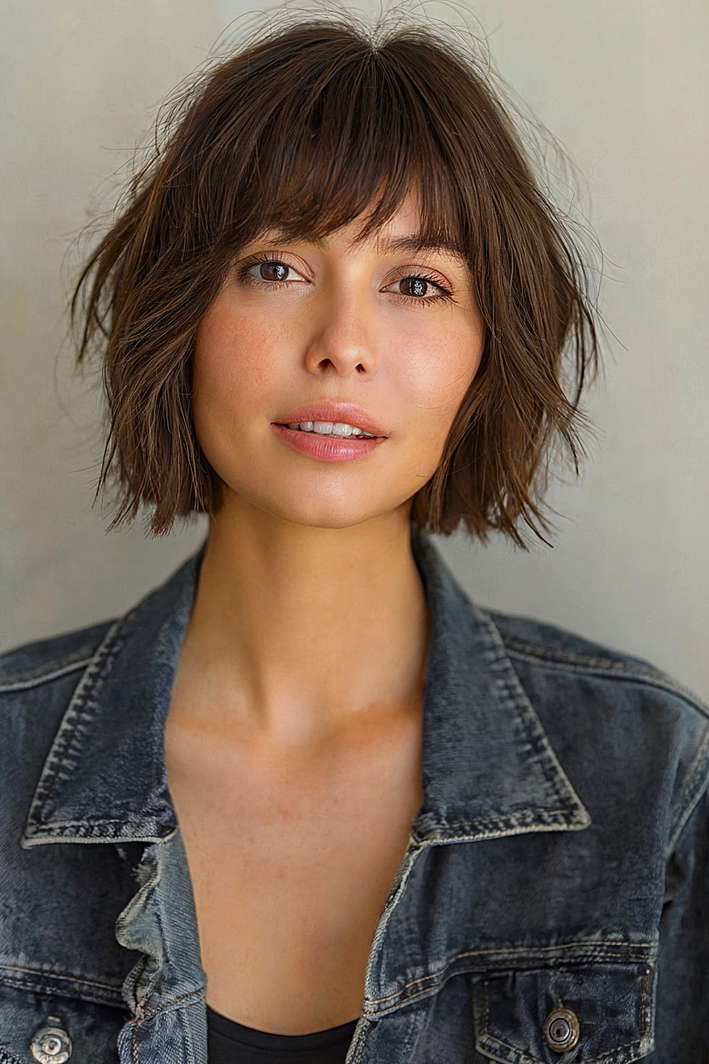 Schicke kurze Bob-Frisuren mit Schichten, die Sie 2025 ausprobieren sollten