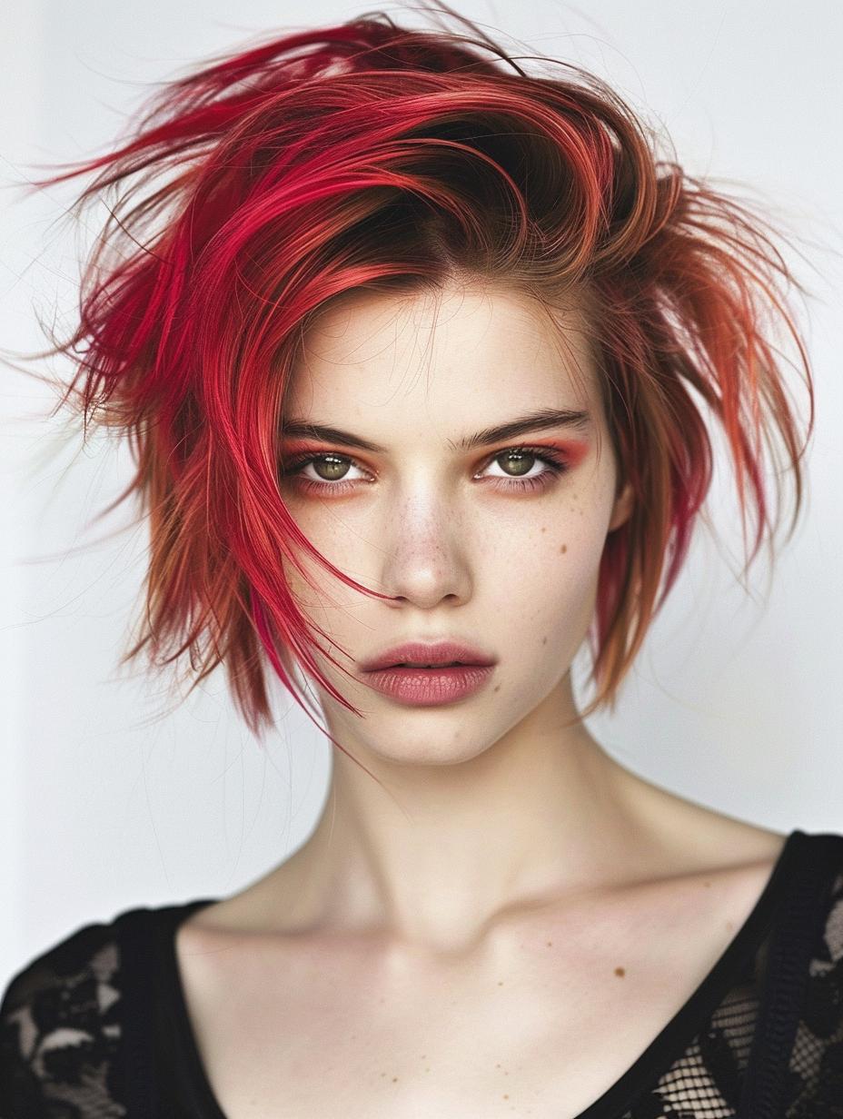 Verwandeln Sie Ihren Look mit trendigen Kurzhaarfarben