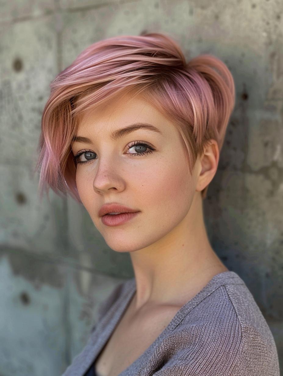 Verwandeln Sie Ihren Look mit trendigen Kurzhaarfarben