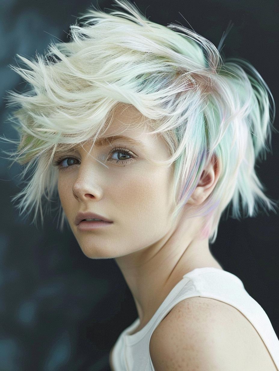 Verwandeln Sie Ihren Look mit trendigen Kurzhaarfarben