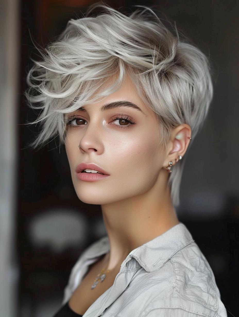 Verwandeln Sie Ihren Look mit trendigen Kurzhaarfarben