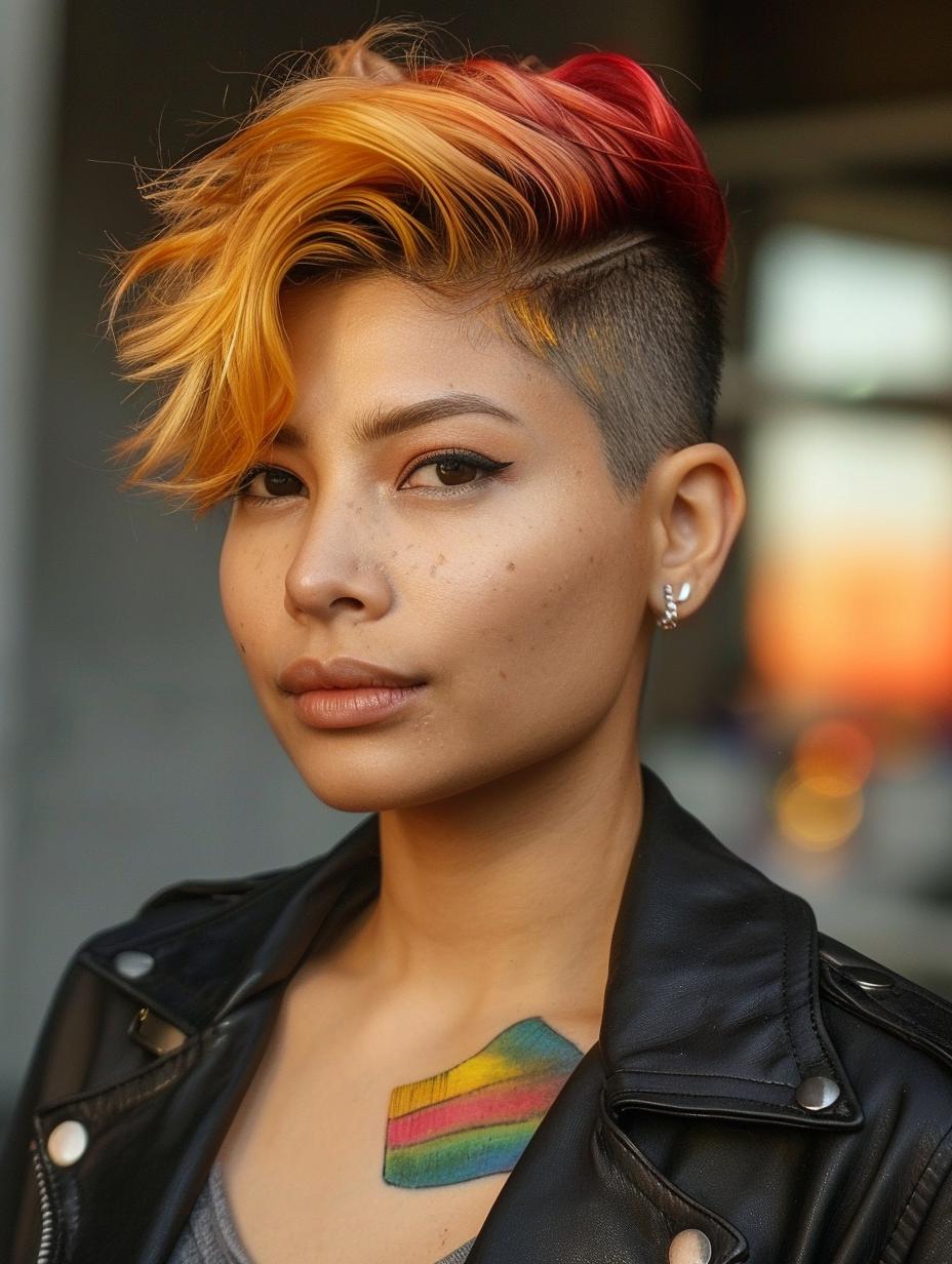 Verwandeln Sie Ihren Look mit trendigen Kurzhaarfarben