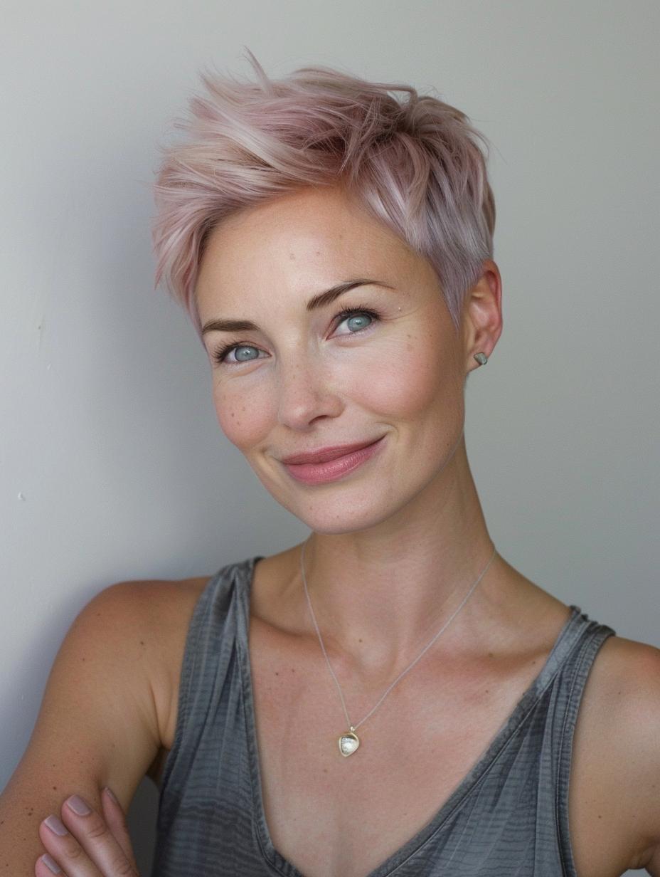 Verwandeln Sie Ihren Look mit trendigen Kurzhaarfarben