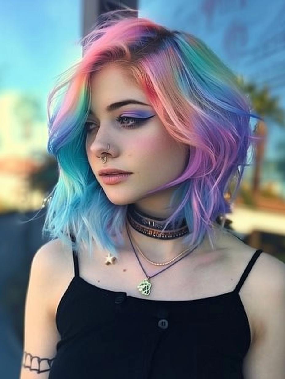 Verwandeln Sie Ihren Look mit trendigen Kurzhaarfarben