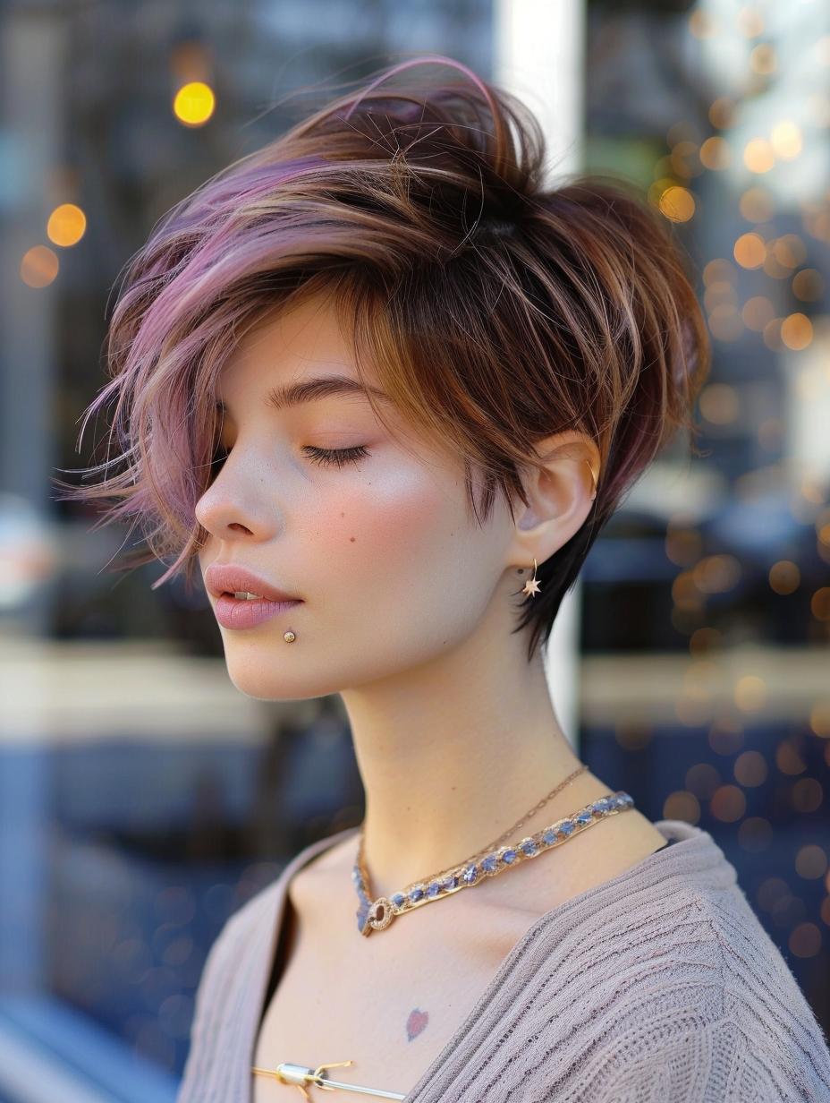 Verwandeln Sie Ihren Look mit trendigen Kurzhaarfarben