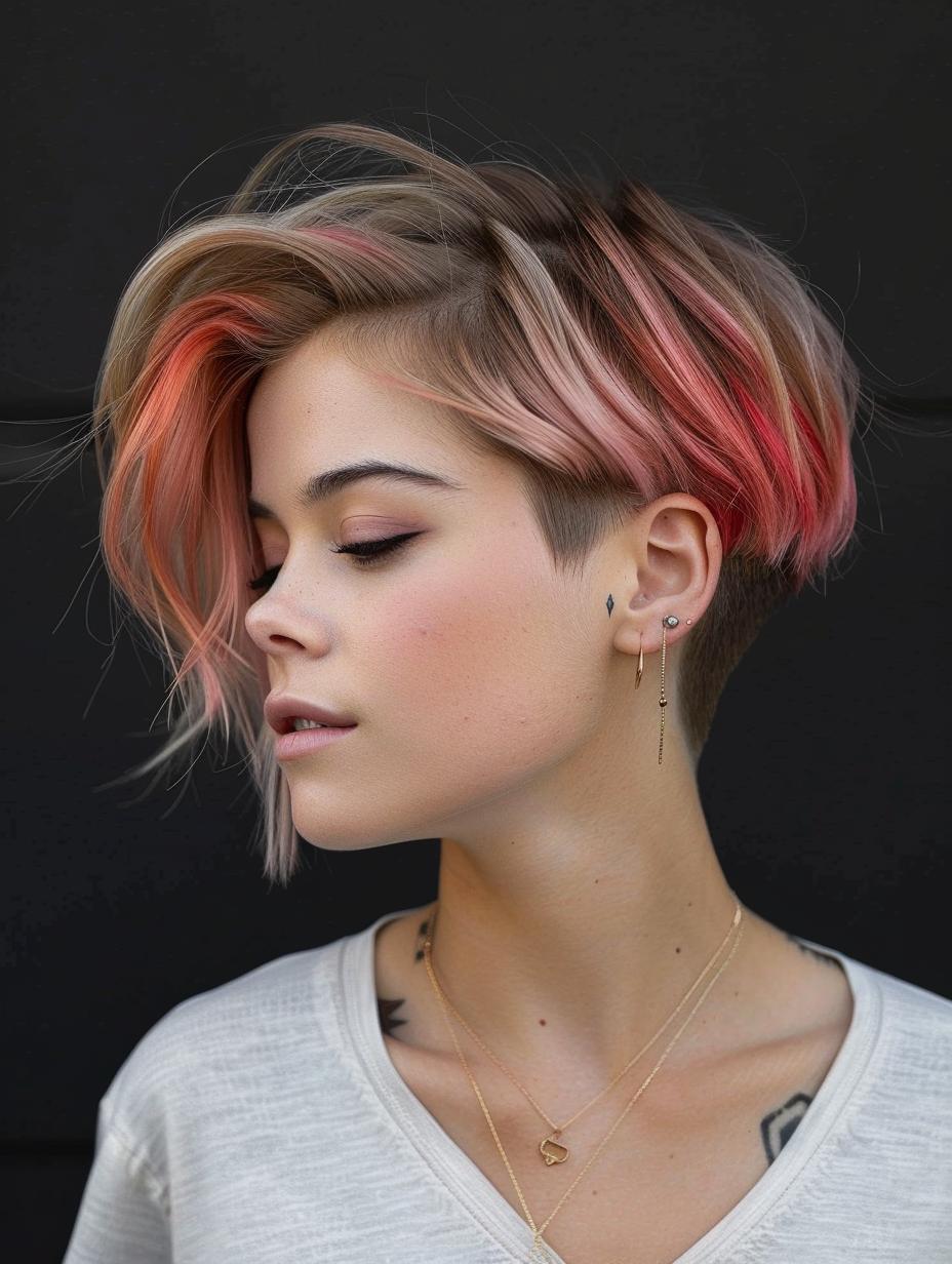 Verwandeln Sie Ihren Look mit trendigen Kurzhaarfarben