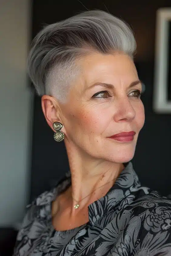 Zeitlose Kurzhaarfrisuren für graues Haar – Natürlich schön in jedem Lebensabschnitt