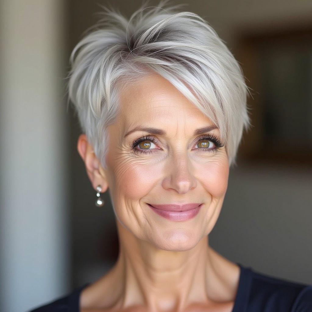 Zeitlose Kurzhaarfrisuren für graues Haar – Natürlich schön in jedem Lebensabschnitt