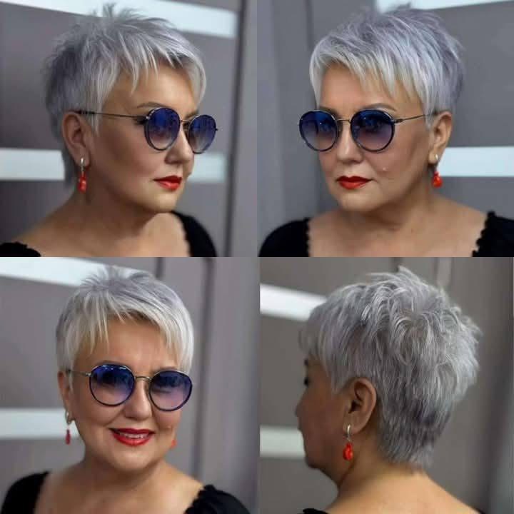 Zeitlose Kurzhaarfrisuren für graues Haar – Natürlich schön in jedem Lebensabschnitt