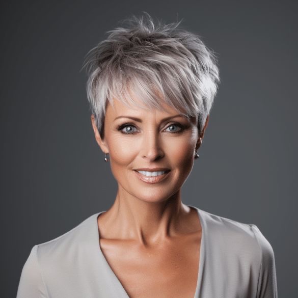 Zeitlose Kurzhaarfrisuren für graues Haar – Natürlich schön in jedem Lebensabschnitt