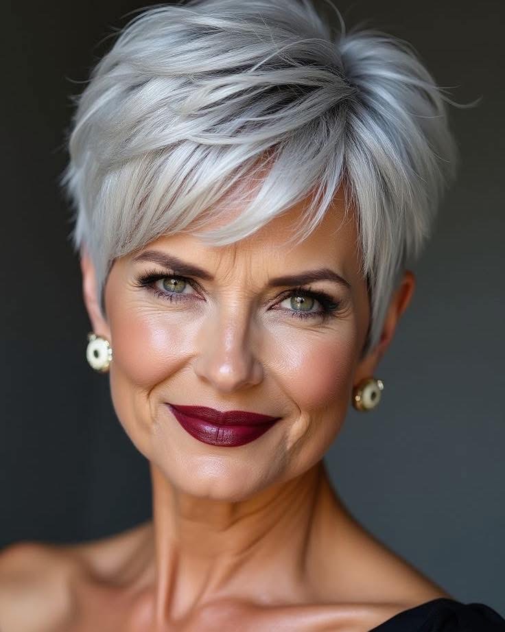 Zeitlose Kurzhaarfrisuren für graues Haar – Natürlich schön in jedem Lebensabschnitt