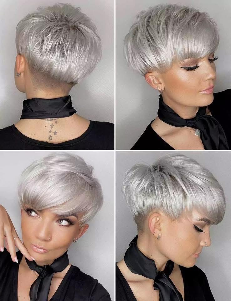 Zeitlose Kurzhaarfrisuren für graues Haar – Natürlich schön in jedem Lebensabschnitt