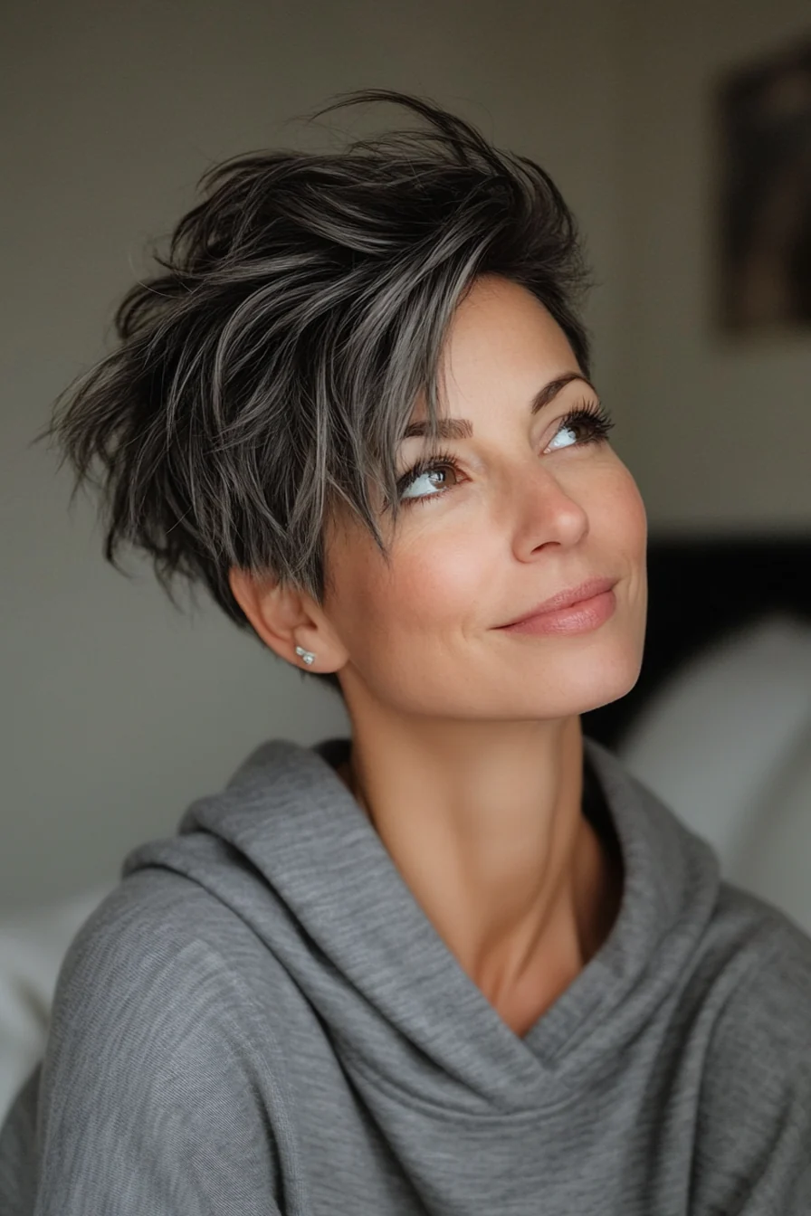 23 Wunderschöne Kurze Pixie-Frisuren für Frauen über 50 – Unsere Auswahl für 2025!