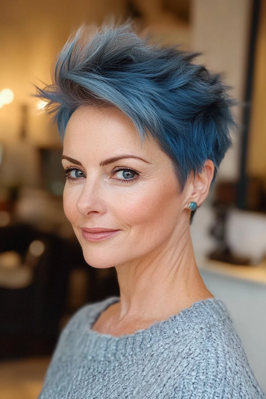 23 Wunderschöne Kurze Pixie-Frisuren für Frauen über 50 – Unsere Auswahl für 2025!