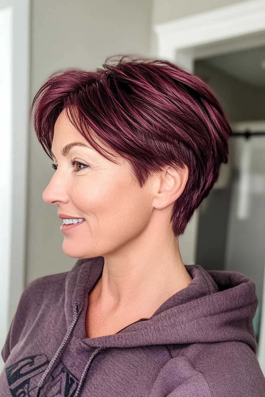 23 Wunderschöne Kurze Pixie-Frisuren für Frauen über 50 – Unsere Auswahl für 2025!