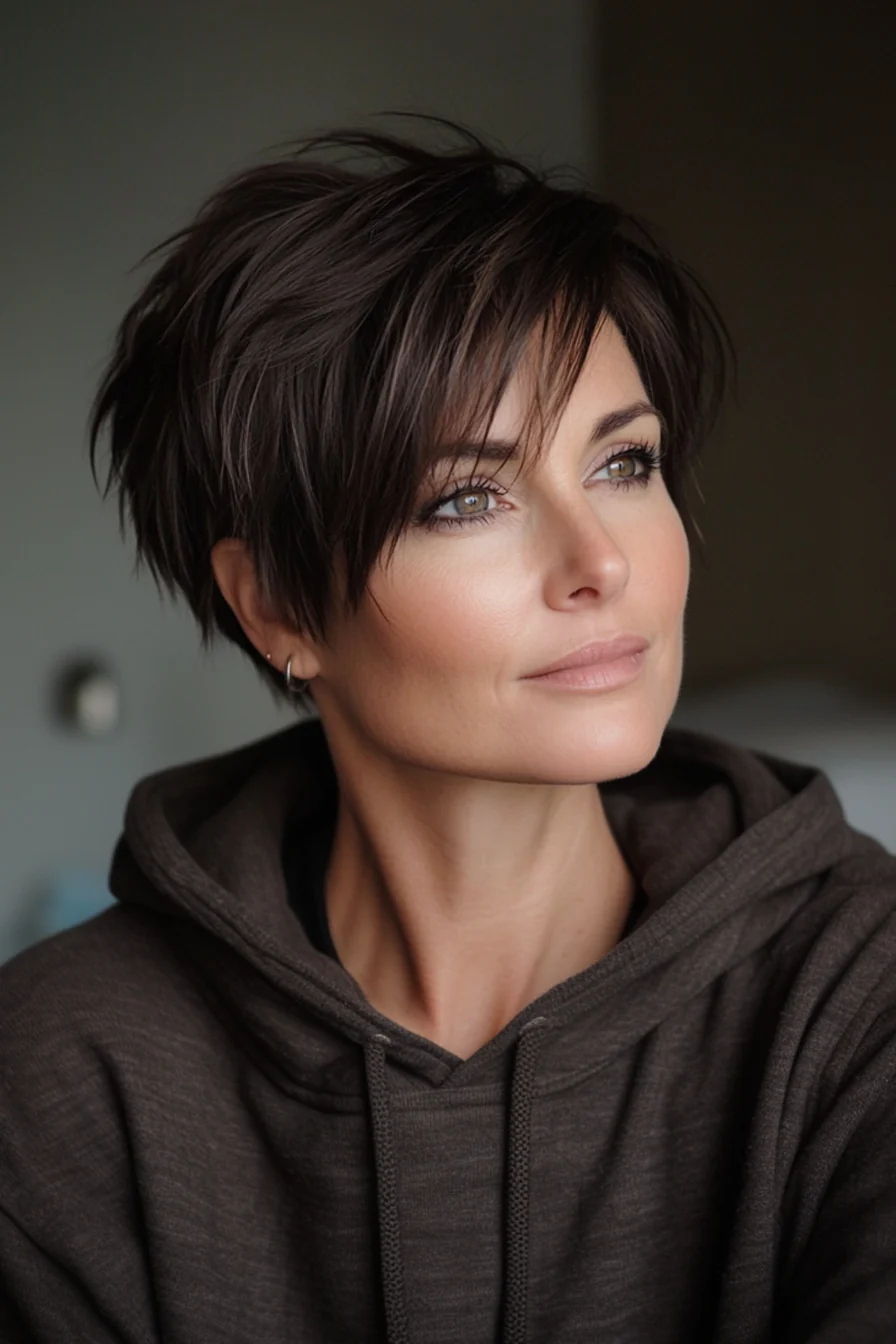 23 Wunderschöne Kurze Pixie-Frisuren für Frauen über 50 – Unsere Auswahl für 2025!